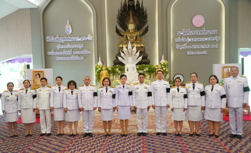 ม.เกษตร กำแพงแสน ร่วมพิธีบำเพ็ญกุศลสตมวาร 100 วัน อุทิศถวายเป็นพระราชกุศล ณ วัดสิรินธรเทพรัตนาราม
